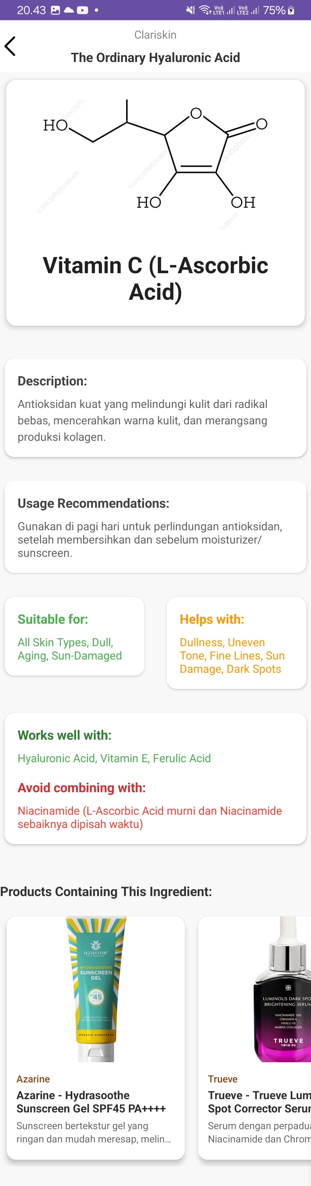 Detail Ingredient